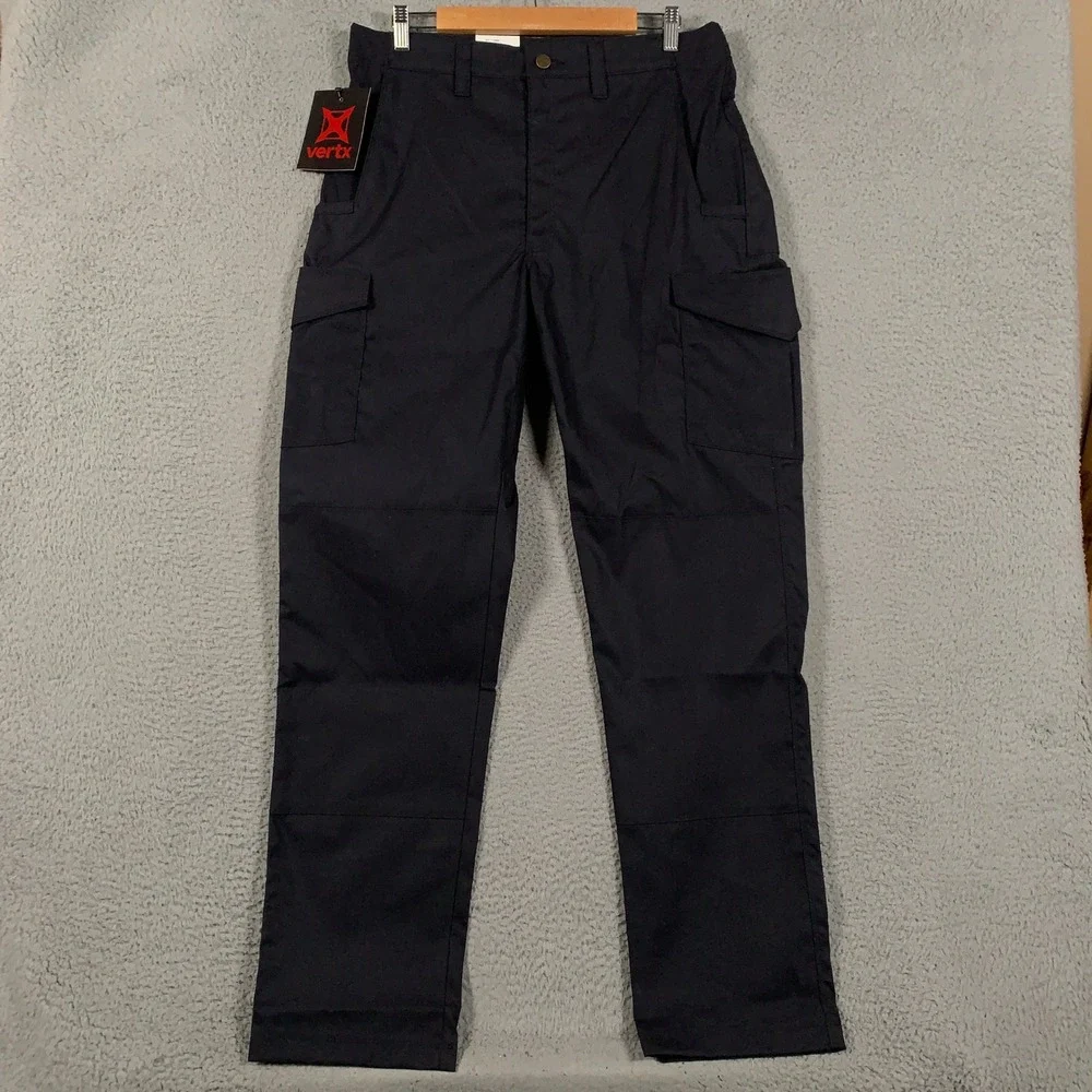 Vertx Phantom Original Tactical Cargo Pants Mens 34x34 LT Navy Blue Ripstop Work
